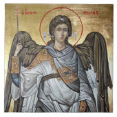 Archangel Michael Fliese (Vorderseite)