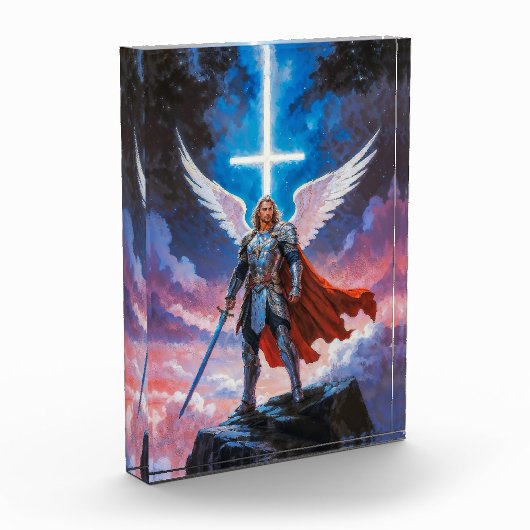 Archangel Michael Fotoblock (Links)