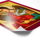 Archangel Michael Fotodruck (Ecke)