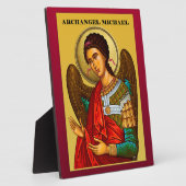 Archangel Michael Fotoplatte (Seite)