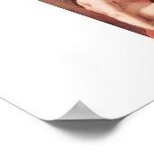 Archangel Michael Fragment von Jacopo Pontormo Poster (Ecke)