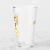 Archangel Michael Gottes Laser-Augengelb-Glasbeche Glas (Links)