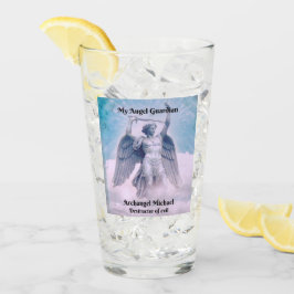 Archangel Michael Gottes Laserauge, blaue Glastass Glas