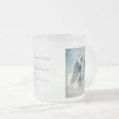 Archangel Michael Gottes Laserauge, mattierte Tass Mattglastasse (VorderseiteRechts)