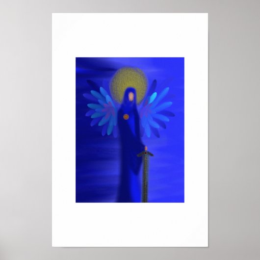 Archangel Michael - göttlicher Schutz Poster (Vorne)