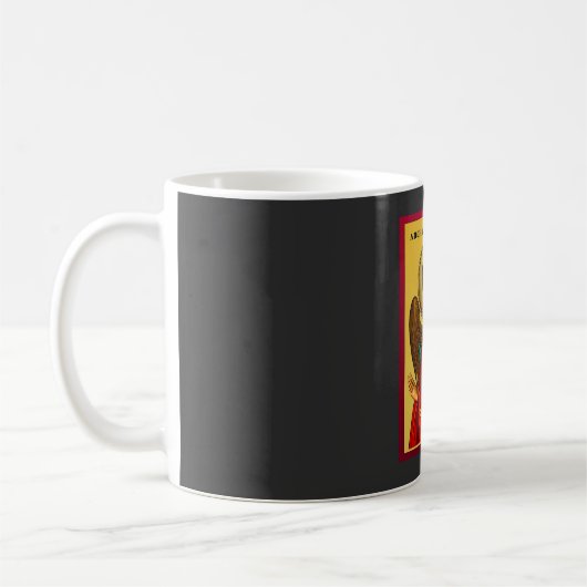 Archangel Michael Kaffeetasse (Links)