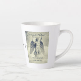 Archangel Michael Latte Tasse