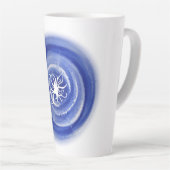 Archangel Michael latte Tasse (Rechte Ecke)