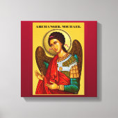 Archangel Michael Leinwanddruck (Vorderseite)