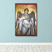 Archangel Michael Leinwanddruck (Insitu (Holzboden))