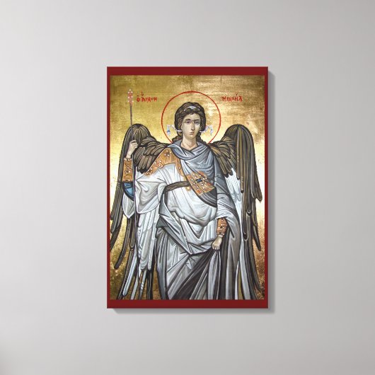 Archangel Michael Leinwanddruck (Vorderseite)