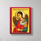 Archangel Michael Leinwanddruck (Vorderseite)