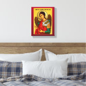 Archangel Michael Leinwanddruck (Insitu (Schlafzimmer))