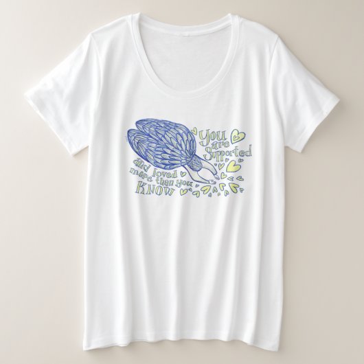 Archangel Michael Liebe & Support Custom Shirt (Design vorne)