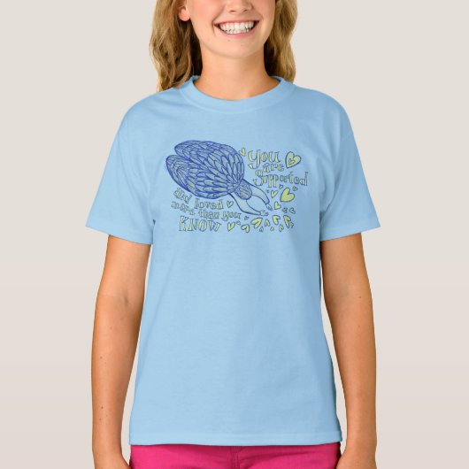 Archangel Michael Liebe & Support Custom T - Shirt (Vorderseite)