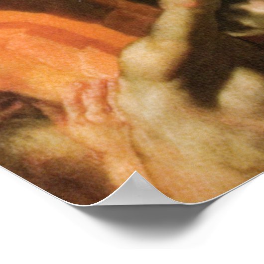 Archangel Michael liefert Soule für das Labor Poster (Ecke)