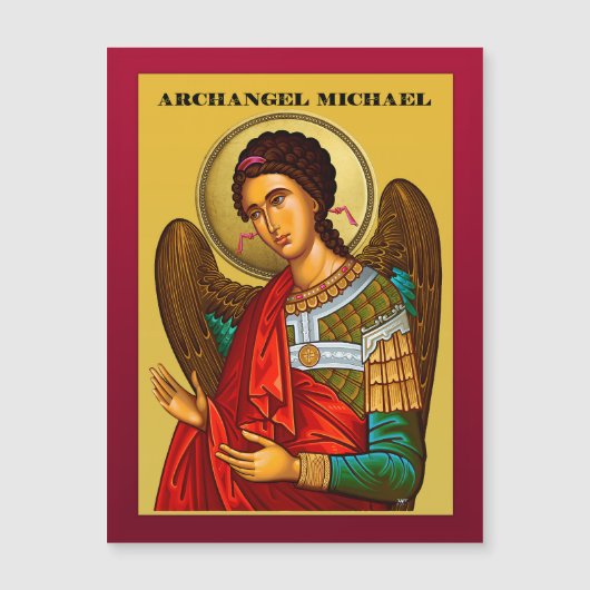 Archangel Michael Magneteinladung (Vorderseite)