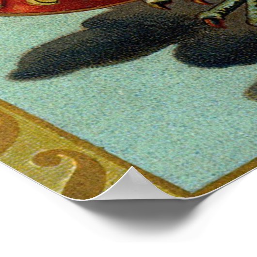 Archangel Michael Matte Poster (Ecke)