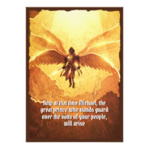 Archangel Michael mit sechs Flügeln