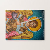 Archangel Michael Orthodox Christliches Symbol Puzzle (Horizontal)