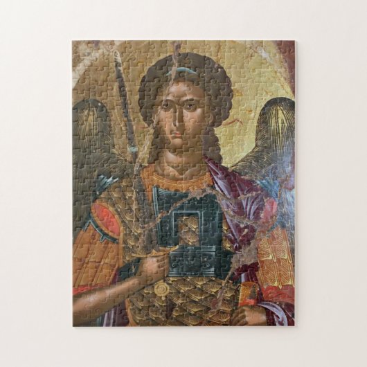 Archangel Michael Orthodox Christliches Symbol Puzzle (Vertikal)