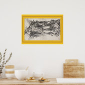 Archangel Michael poster (Küche)