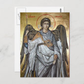 Archangel Michael Postkarte (Vorne/Hinten)