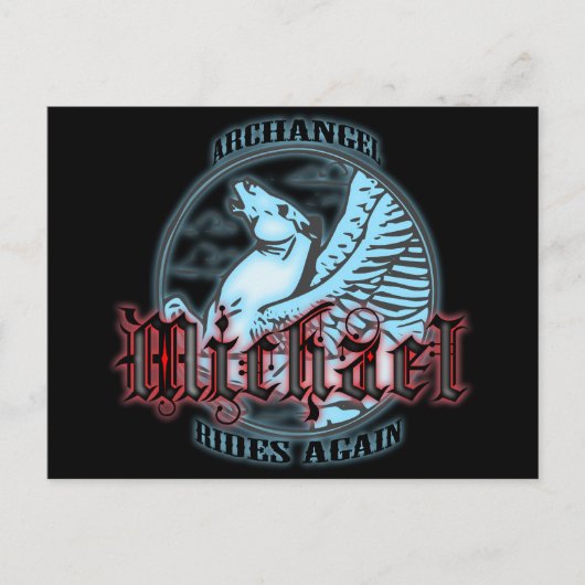 Archangel Michael Postkarte (Vorderseite)