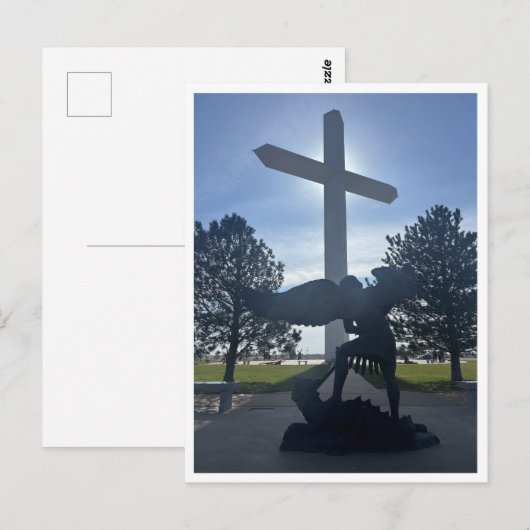 Archangel Michael Postkarte (Vorne/Hinten)