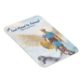 Archangel Michael Protection Angel Courage Saint Magnet (Rechte Seite)