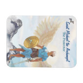 Archangel Michael Protection Angel Courage Saint Magnet (Horizontal)