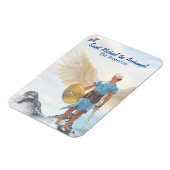 Archangel Michael Protection Angel Courage Saint Magnet (Linke Seite)