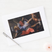 Archangel Michael "RETT EUROPE" Rechteckiger Aufkleber (Umschlag)