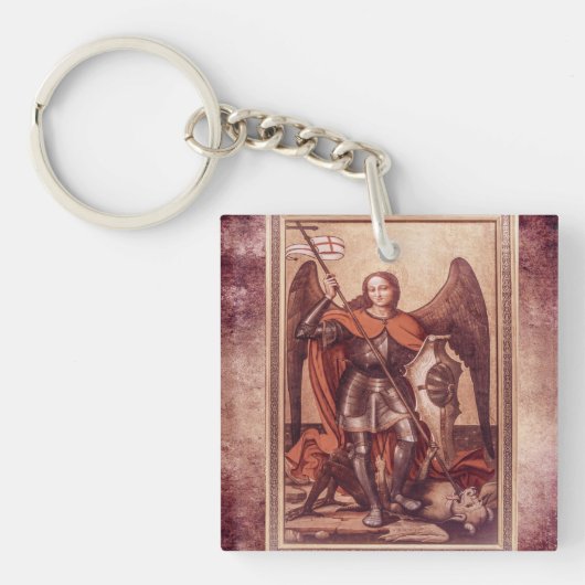 Archangel Michael Schlüsselanhänger (Vorderseite)