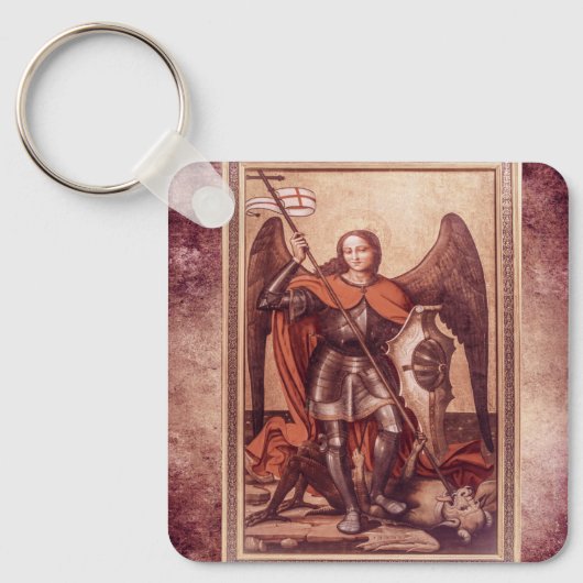 Archangel Michael Schlüsselanhänger (Vorderseite)
