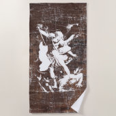 Archangel Michael Strandtuch (Vorderseite)