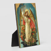 Archangel Michael Tabletop Plaque Fotoplatte (Seite)