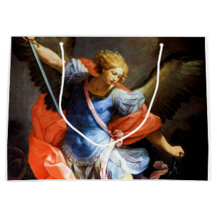 Archangel Michael tramples Satan, Guido Reni Große Geschenktüte