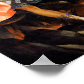 Archangel Michael tramples Satan, Guido Reni Poster (Ecke)