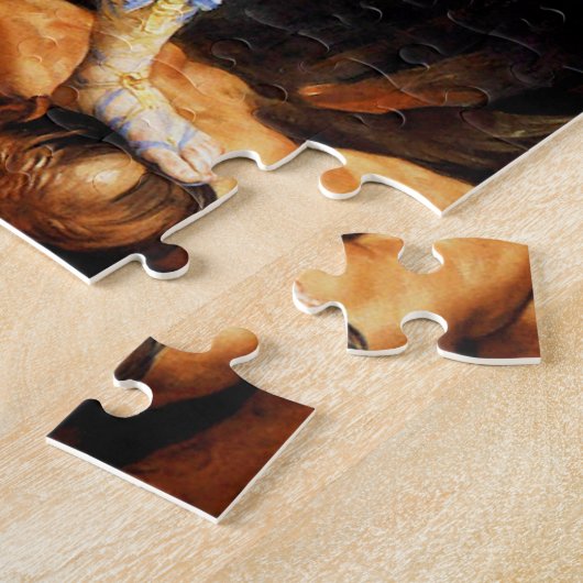 Archangel Michael tramples Satan, Guido Reni Puzzle (Seite)