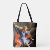Archangel Michael tramples Satan, Guido Reni Tasche (Rückseite)