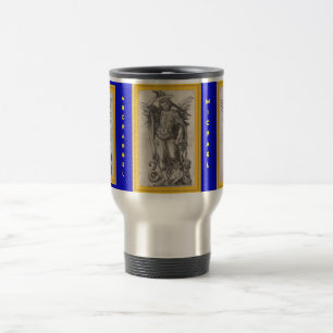 Archangel Michael travel mug Reisebecher