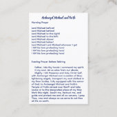 Archangel Michael und Faith Visitenkarte (Rückseite)