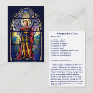 Archangel Michael und Faith Visitenkarte