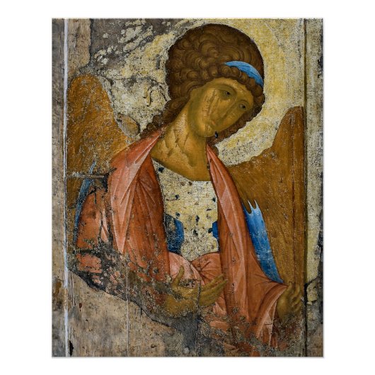 Archangel Michael von Andrei Rublev Poster (Vorderseite)