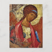Archangel Michael von Andrei Rublev Postkarte (Vorderseite)