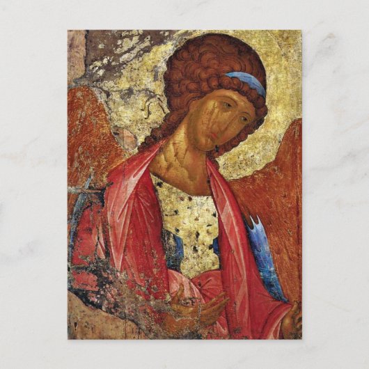 Archangel Michael von Andrei Rublev Postkarte (Vorderseite)