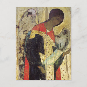 Archangel Michael von Andrei Rublev Postkarte