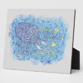 Archangel Michael's Support and Liebe Art Plaque Fotoplatte (Seite)