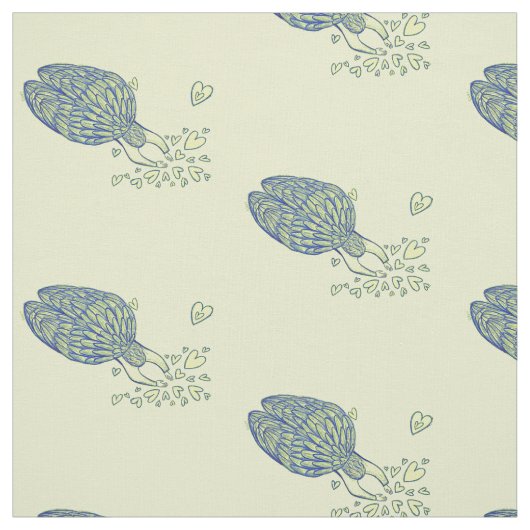 Archangel Michael's Support Art Fabric Material Stoff (Muster)